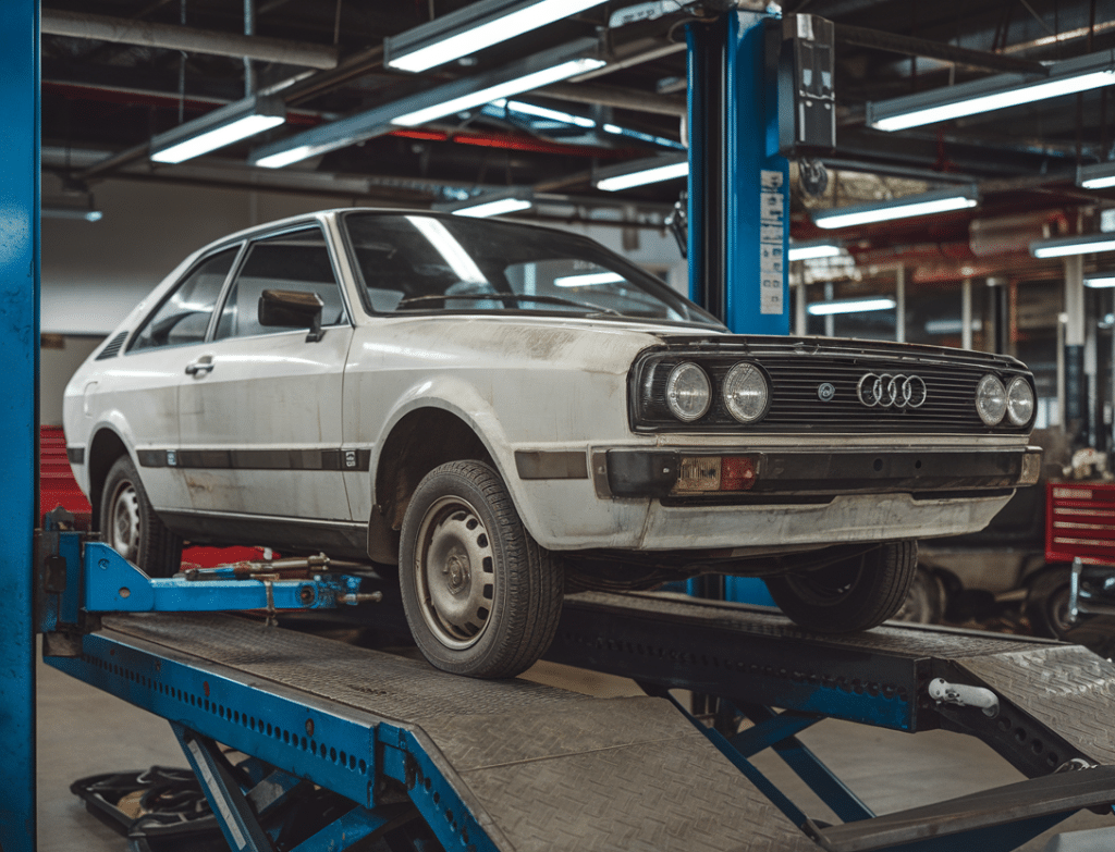 שיפוץ או החלפת גיר לאאודי 100