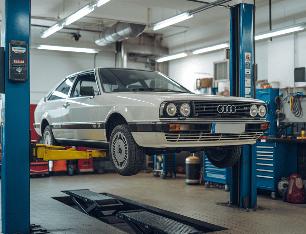 שיפוץ או החלפת גיר לאאודי 80