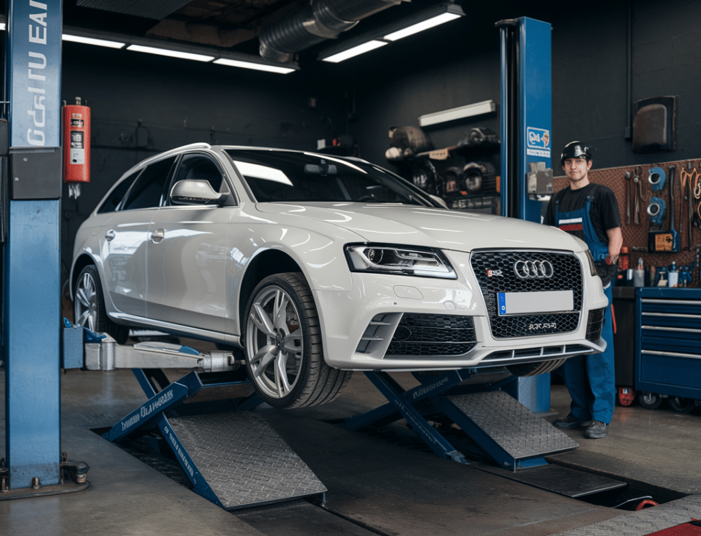 שיפוץ או החלפת גיר לאאודי RS4