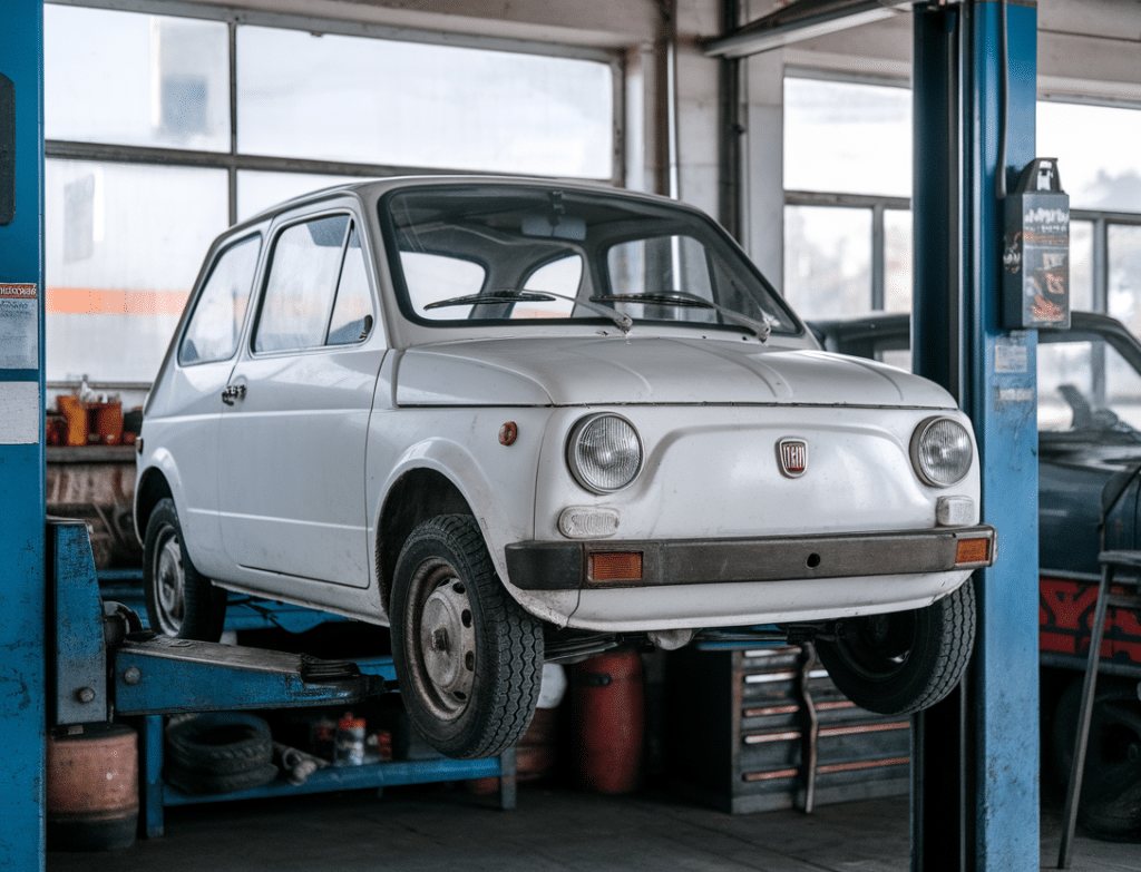 שבשיפוץ או החלפת גיר לפיאט 127