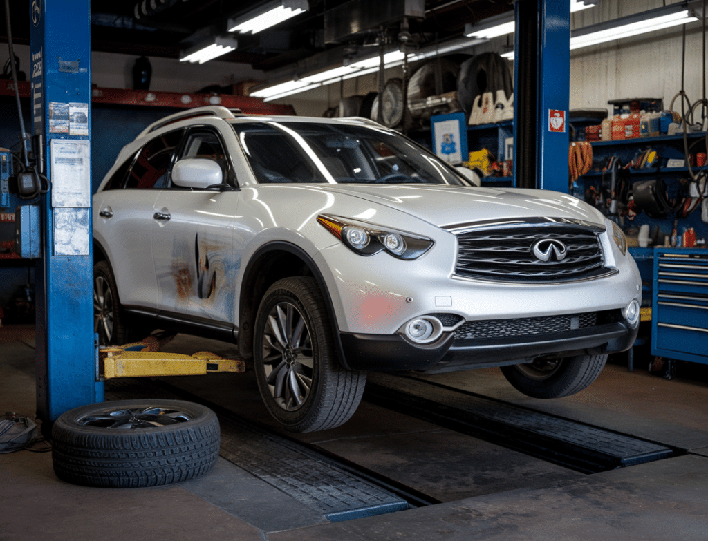 שיפוץ או החלפת גיר לאינפיניטי FX35