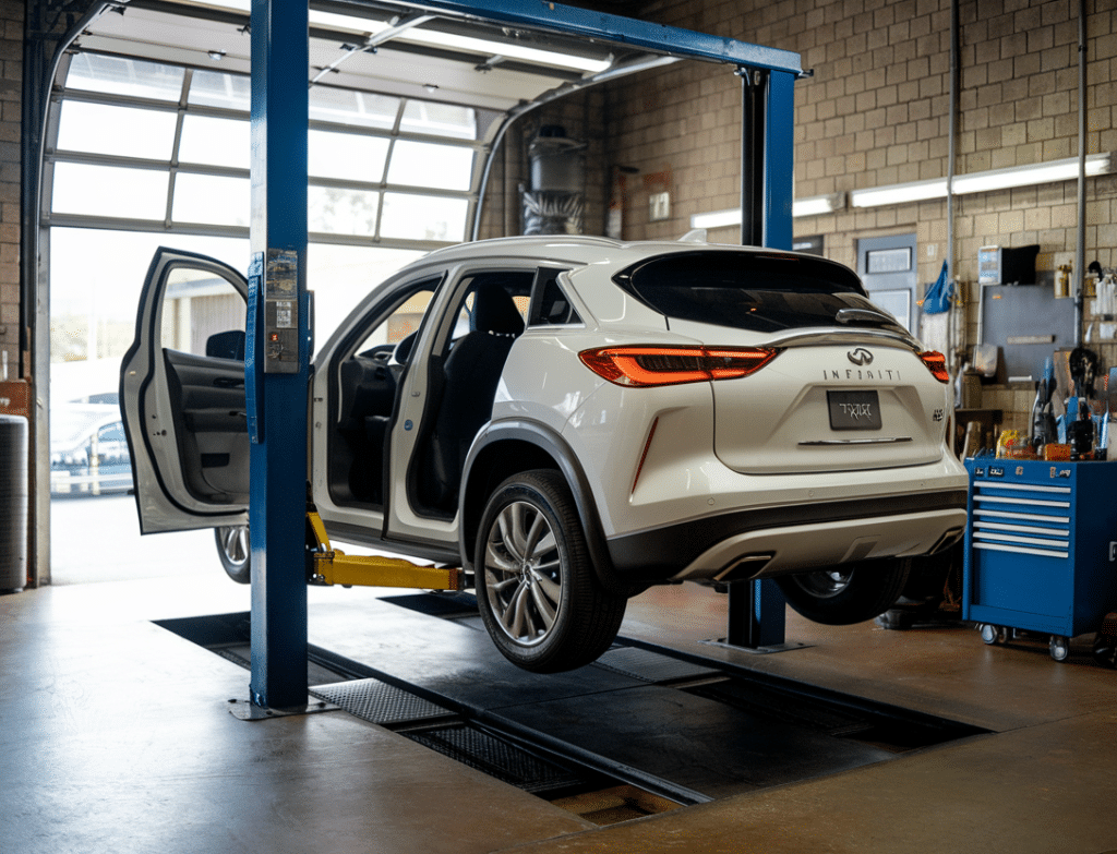 שיפוץ או החלפת גיר לאינפיניטי QX50 EX37