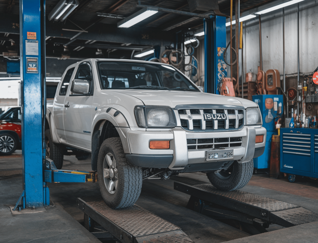 שיפוץ או החלפת גיר לאיסוזו 4X4 D-MAX