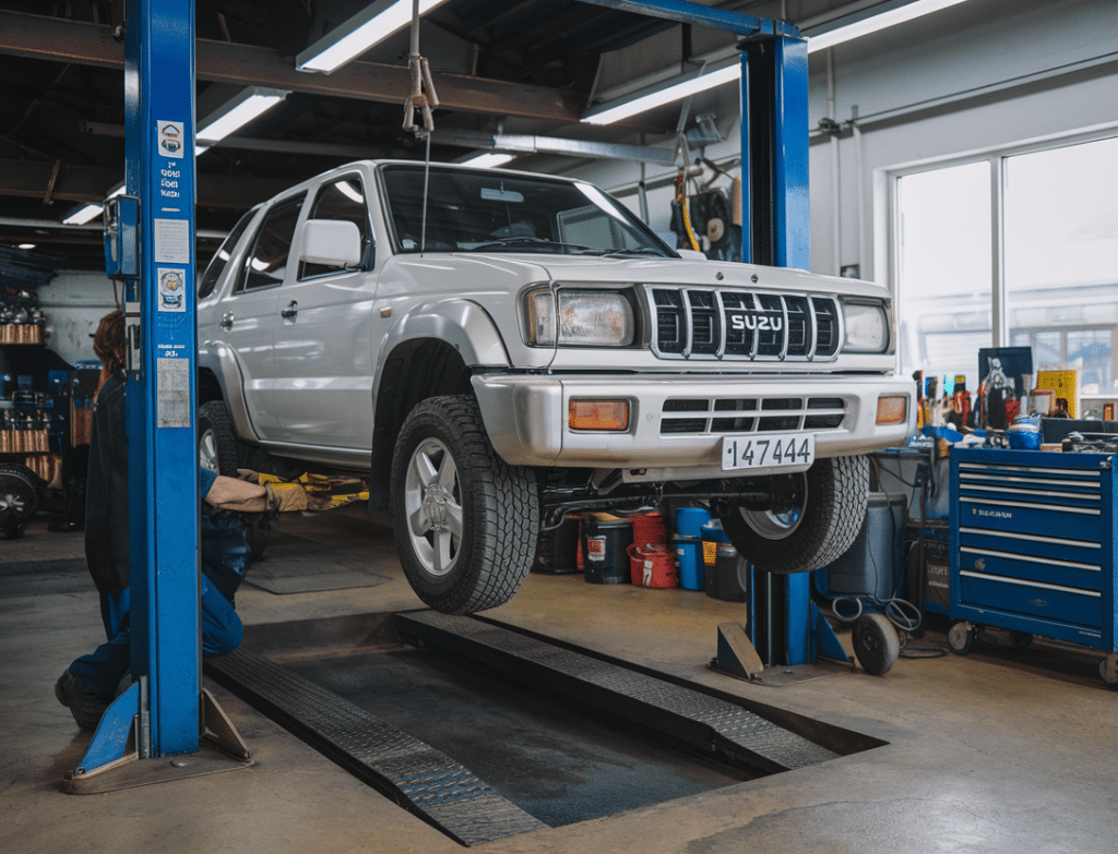 שיפוץ או החלפת גיר לאיסוזו איפון 2X4