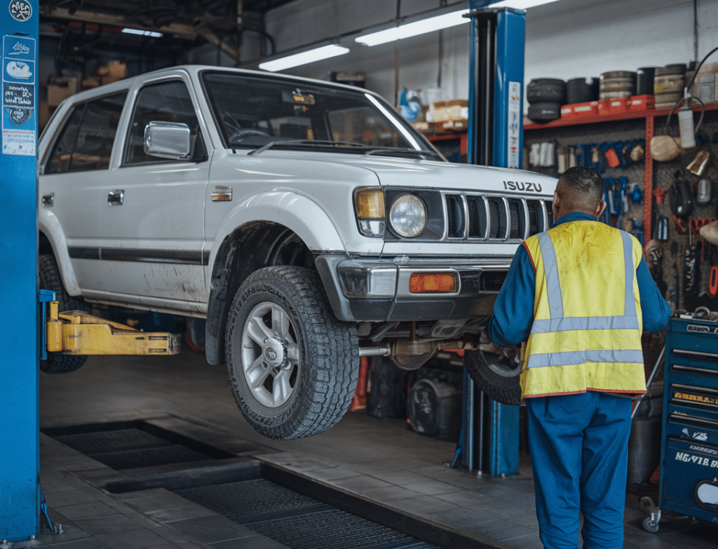 שיפוץ או החלפת גיר לאיסוזו איפון 4x4