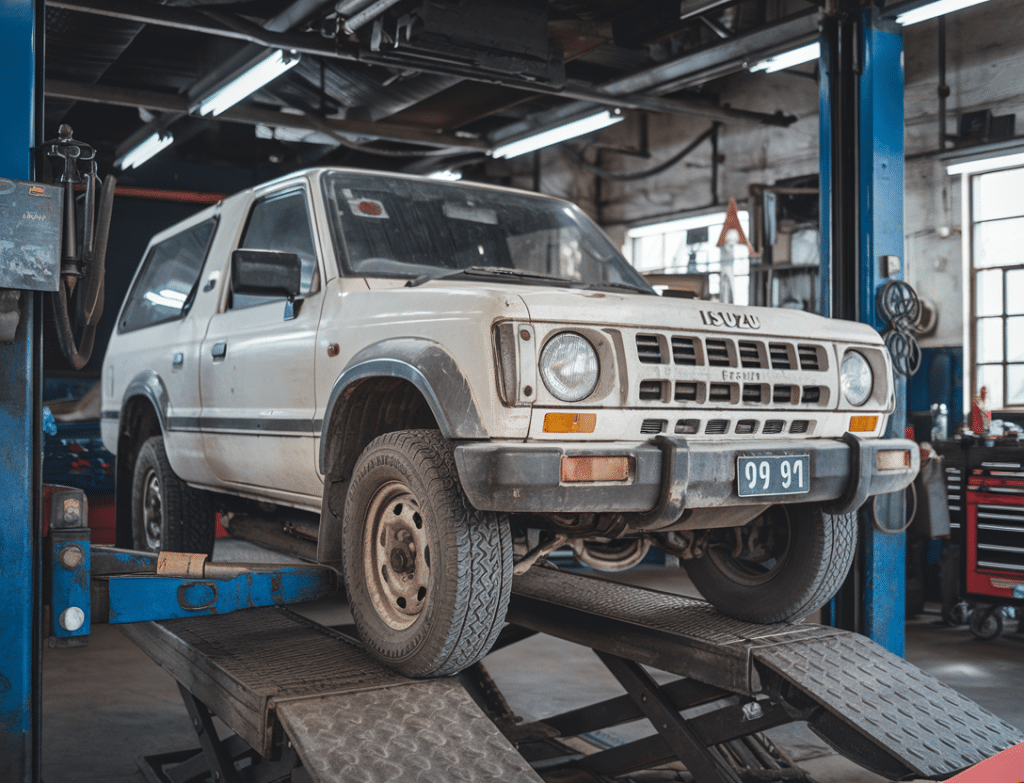 שיפוץ או החלפת גיר לאיסוזו טרופר ארוך