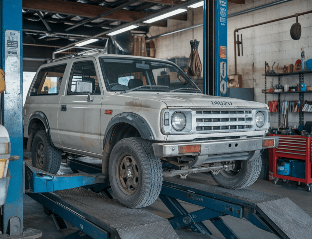 שיפוץ או החלפת גיר לאיסוזו טרופר קצר