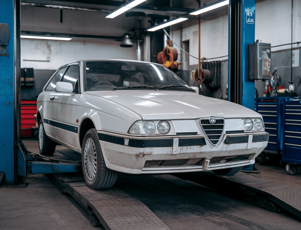 שיפוץ או החלפת גיר לאלפא רומיאו 145