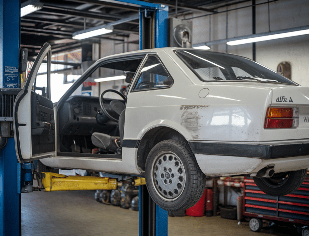 שיפוץ או החלפת גיר לאלפא רומיאו 164