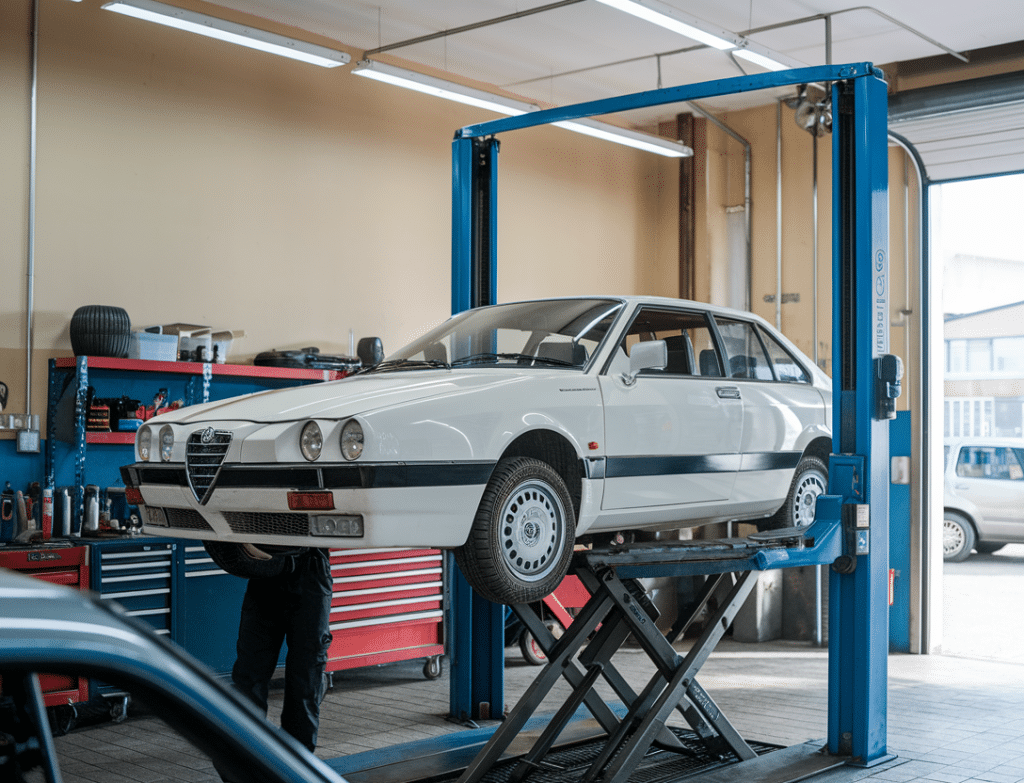 שיפוץ או החלפת גיר לאלפא רומיאו 166