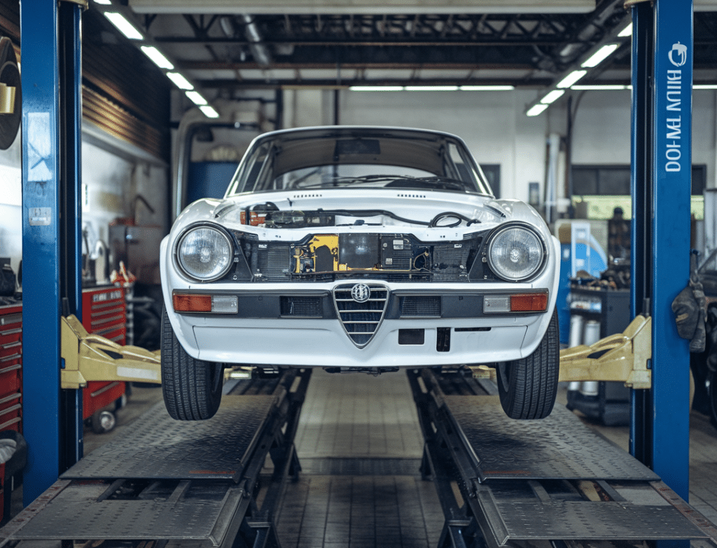 שיפוץ או החלפת גיר לאלפא רומיאו 90