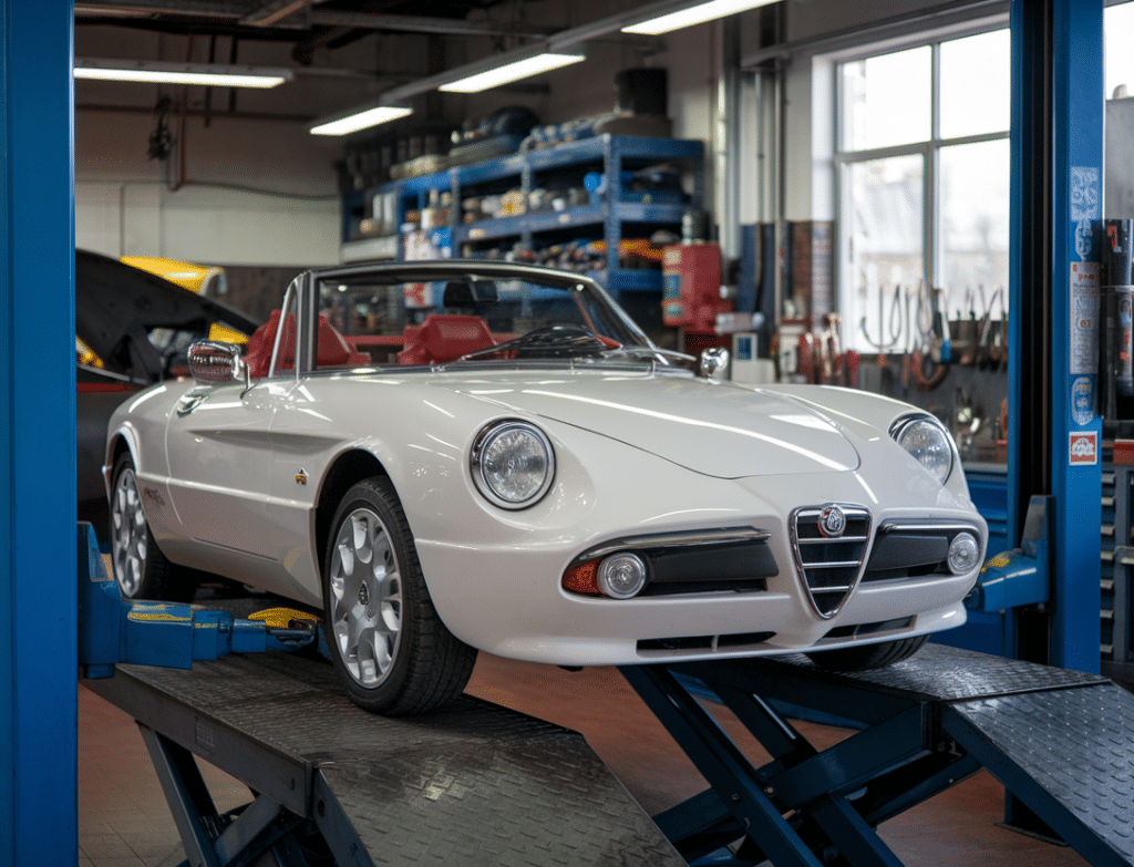 שיפוץ או החלפת גיר לאלפא רומיאו ספיידר