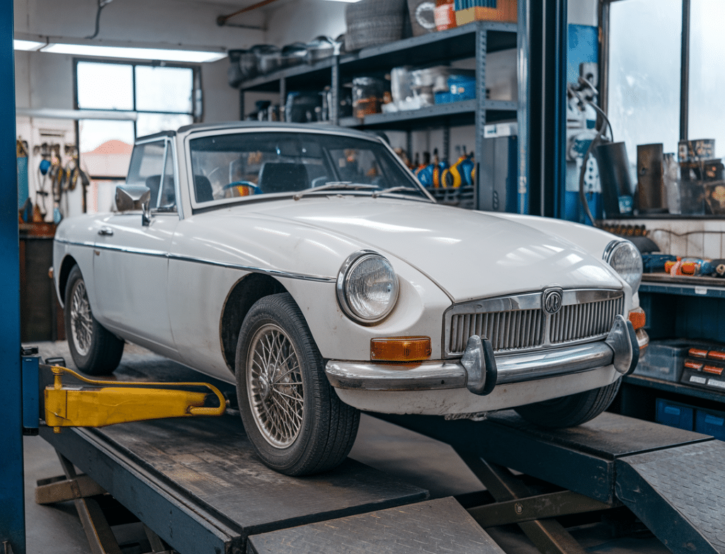 שיפוץ או החלפת גיר לאם. ג'י MG 350