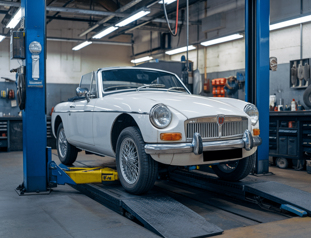 שיפוץ או החלפת גיר לאם. ג'י MG 550