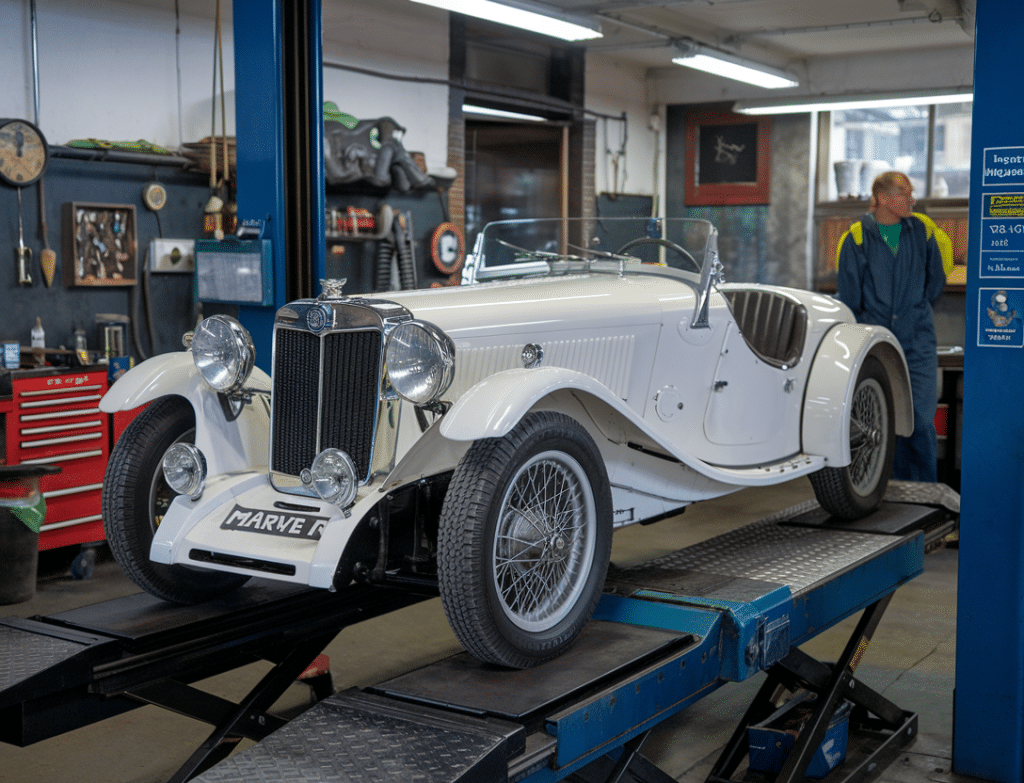 שיפוץ או החלפת גיר לאם. ג'י MG Marvel R