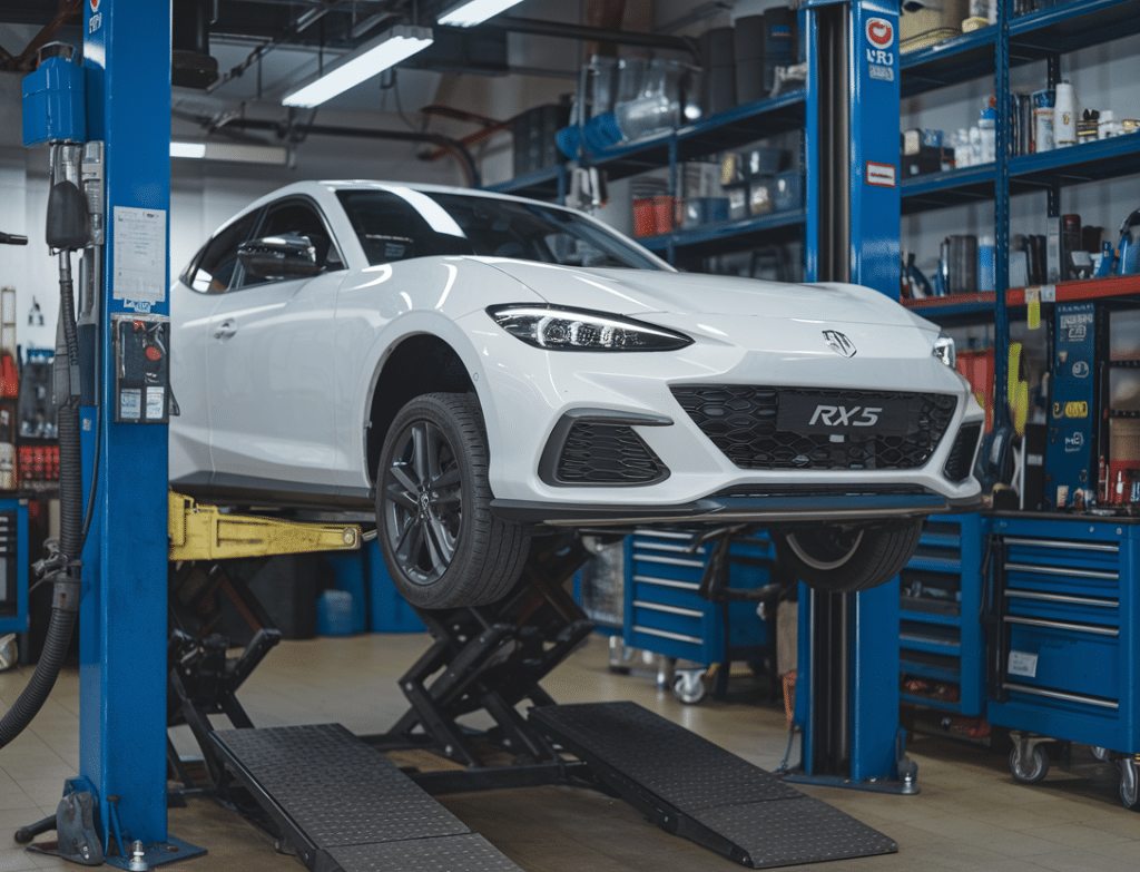 שיפוץ או החלפת גיר לאם. ג'י MG RX5