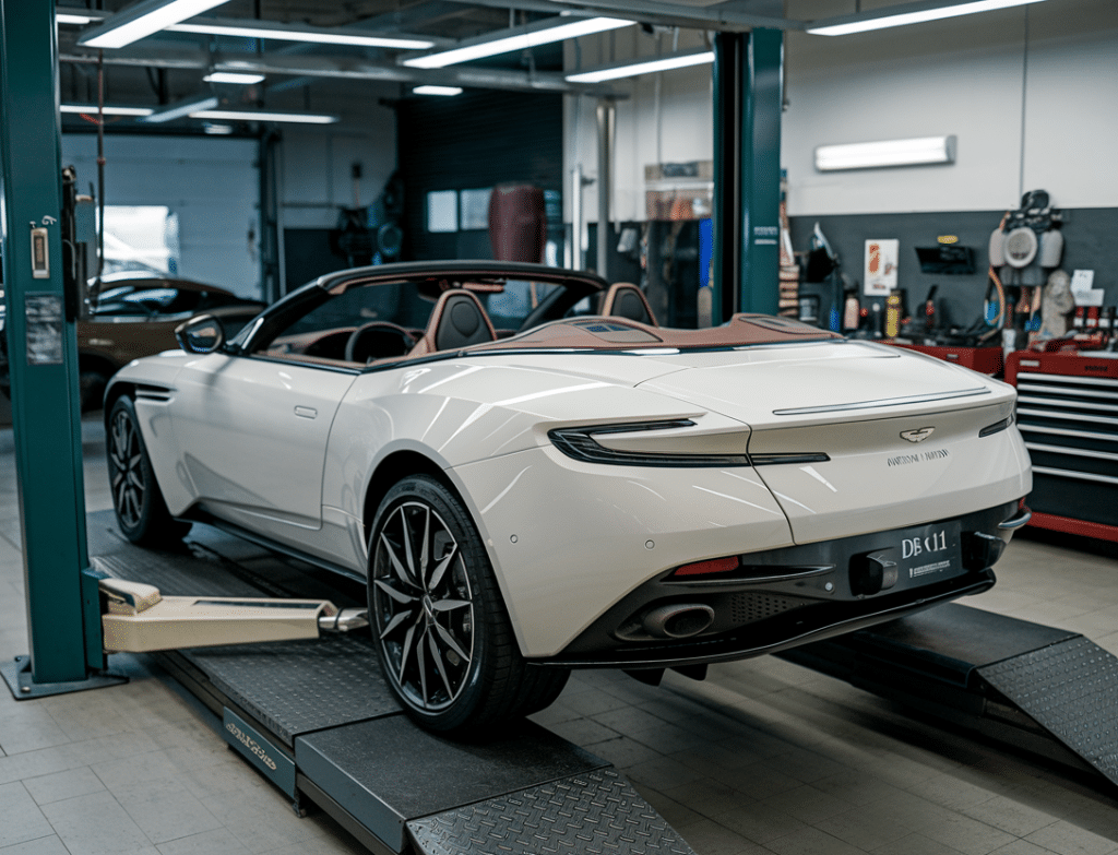 שיפוץ או החלפת גיר לאסטון מרטין DB11