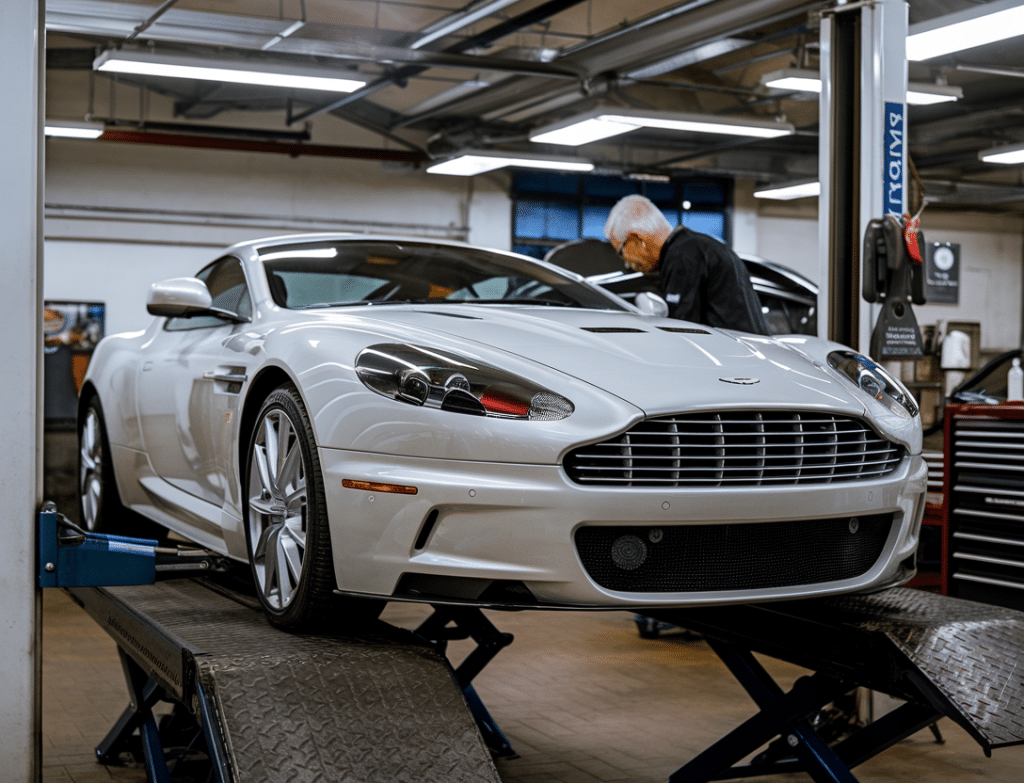 שיפוץ או החלפת גיר לאסטון מרטין DBS