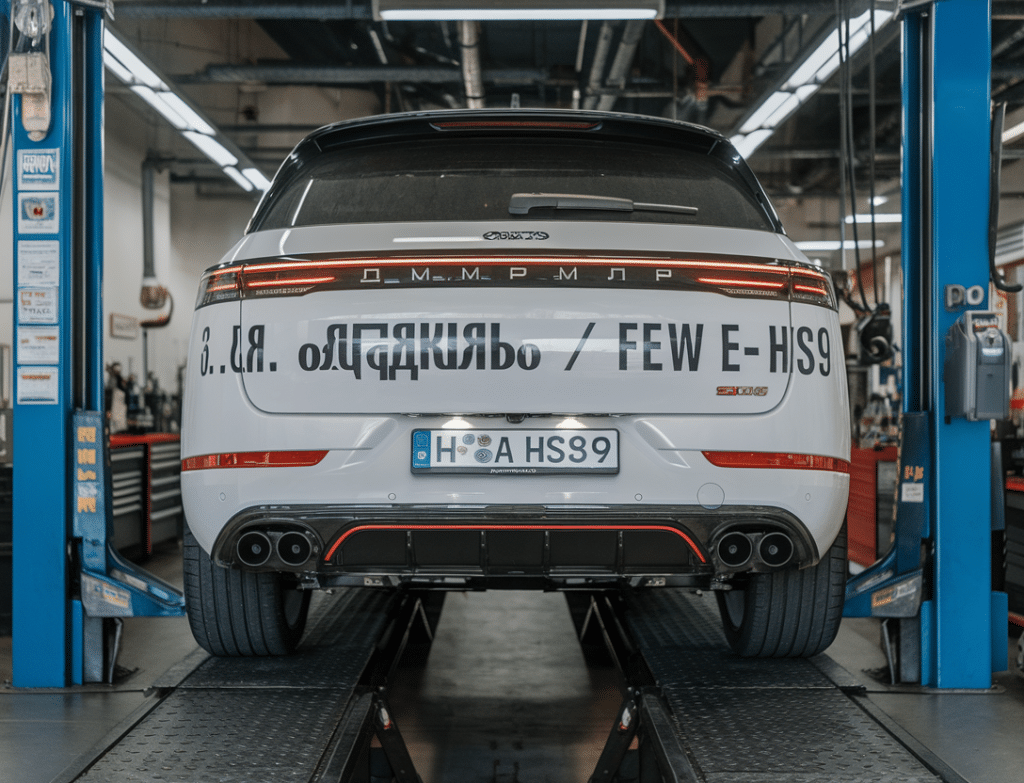 שיפוץ או החלפת גיר לאף. אי. דאבליו FEW E- HS9