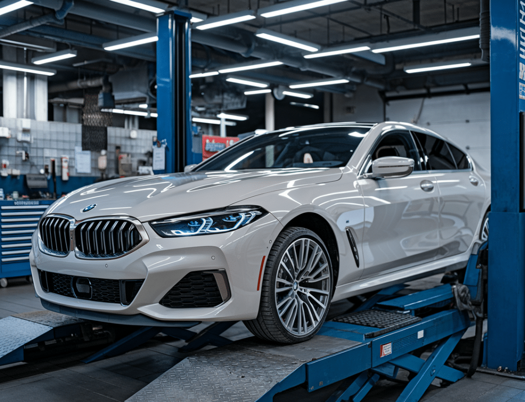 שיפוץ או החלפת גיר לב.מ.וו סדרה 8