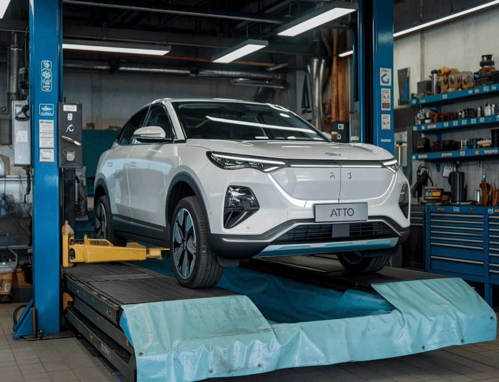 שיפוץ או החלפת גיר לבי.ווי.די BYD אטו 3