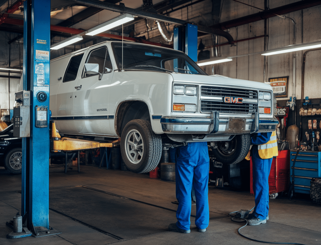 שיפוץ או החלפת גיר לג'י. אם. סי GMC ונדורה קצר