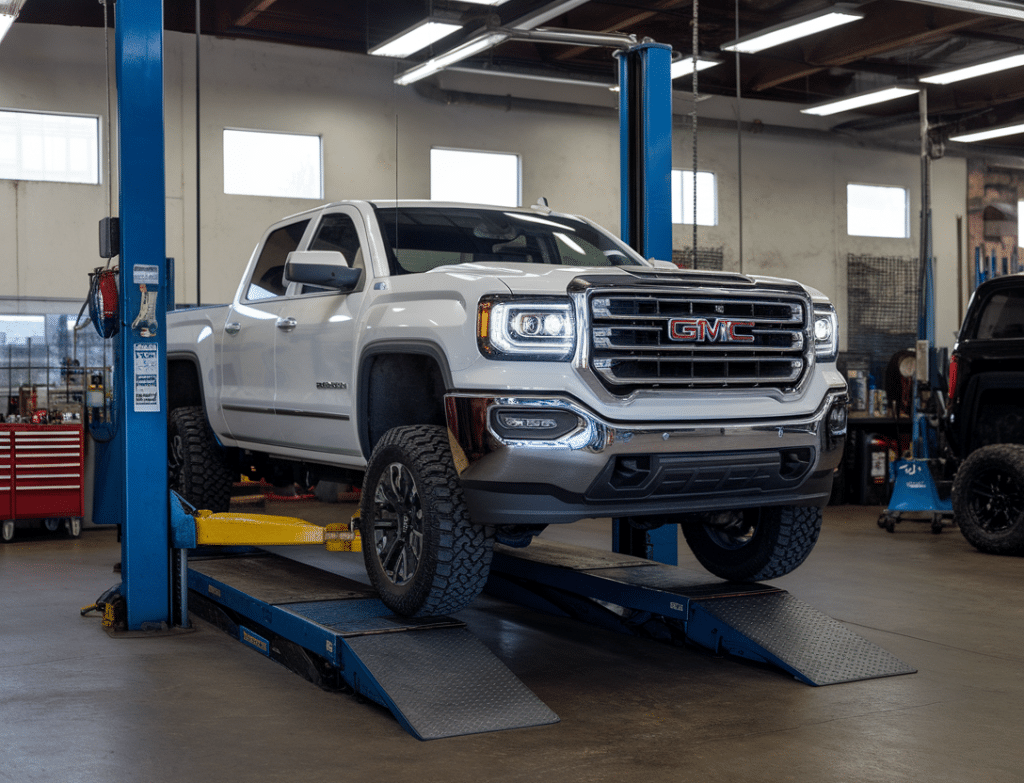 שיפוץ או החלפת גיר לג'י. אם. סי GMC טנדר 4X4