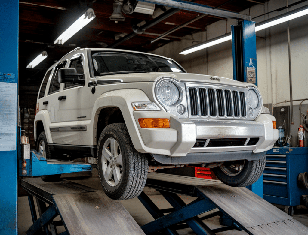 שיפוץ או החלפת גיר לג'יפ ליברטי (עד 2013)