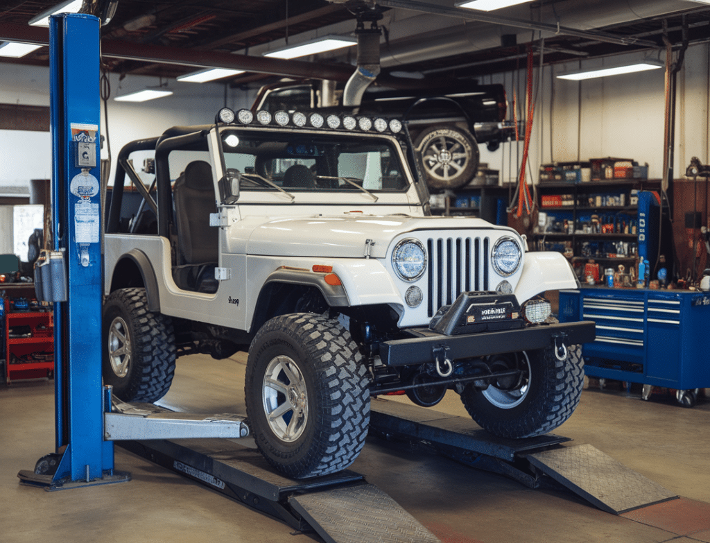 שיפוץ או החלפת גיר לג'יפ סי ג'יי