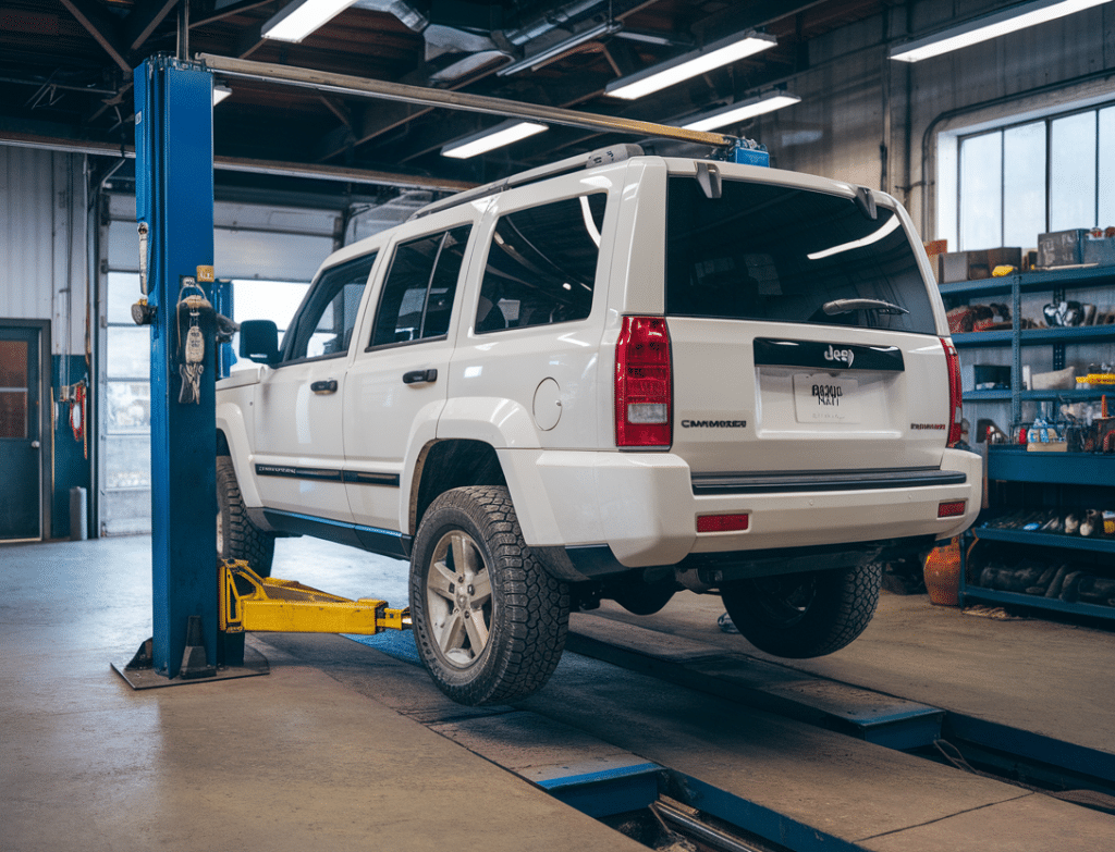 שיפוץ או החלפת גיר לג'יפ קומנדר