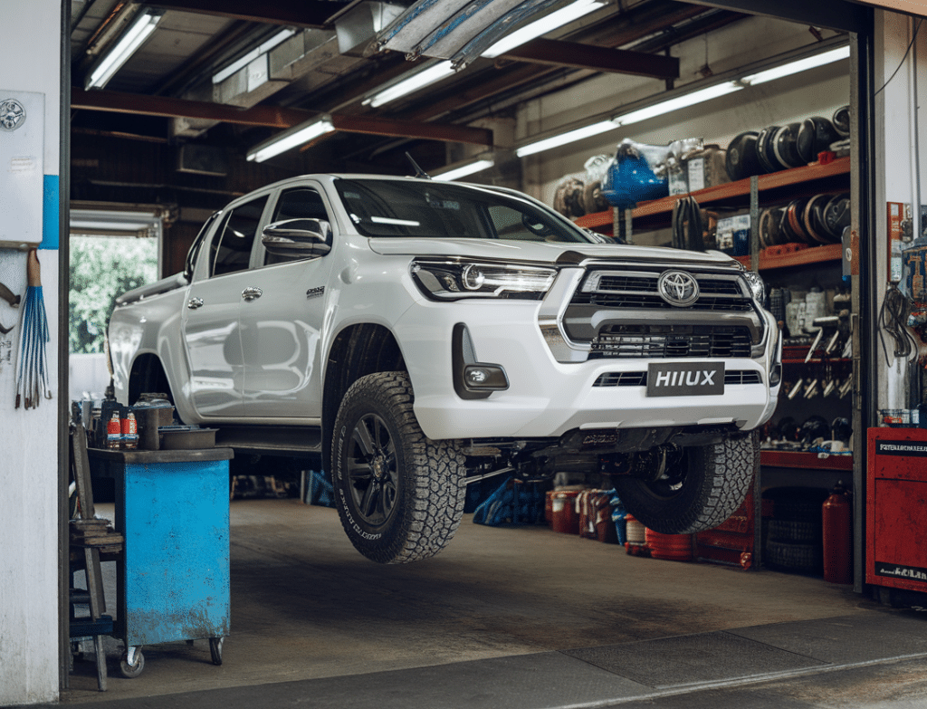 שיפוץ או החלפת גיר לטויוטה היילקס 4X4