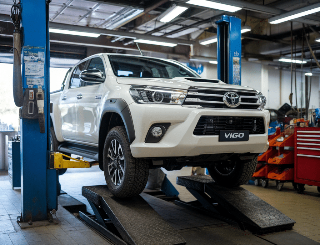 שיפוץ או החלפת גיר לטויוטה היילקס ויגו 2X4