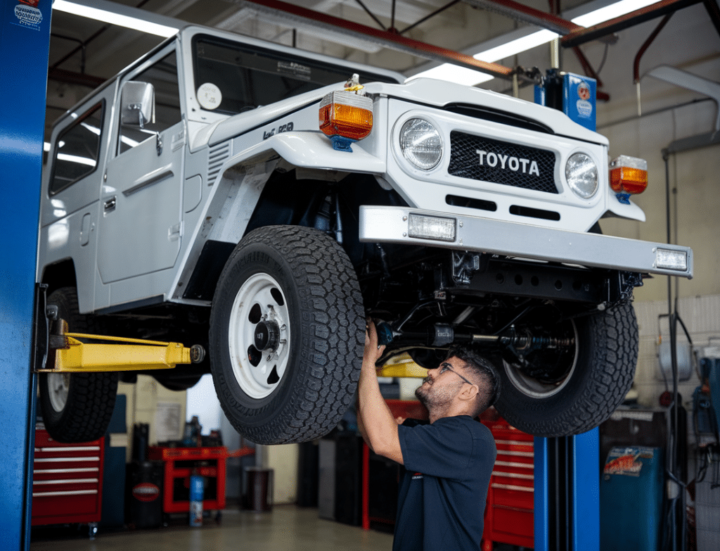 שיפוץ או החלפת גיר לטויוטה לנד קרוזר LC100