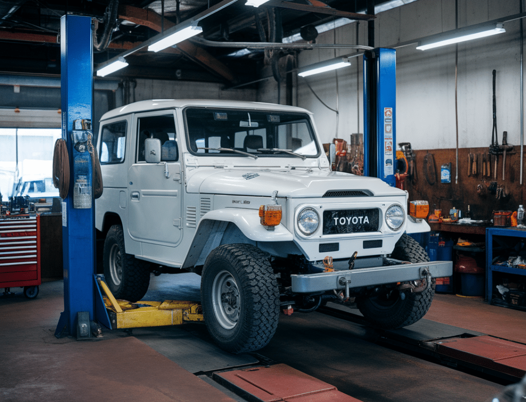 שיפוץ או החלפת גיר לטויוטה לנד קרוזר סדרה 70