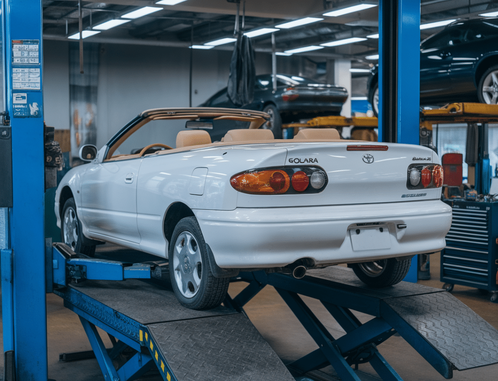 שיפוץ או החלפת גיר לטויוטה סולרה קבריולט