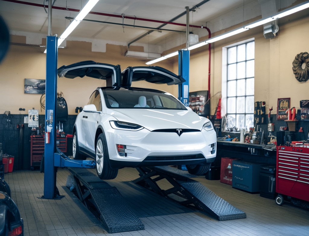 שיפוץ או החלפת גיר לטסלה מודל X