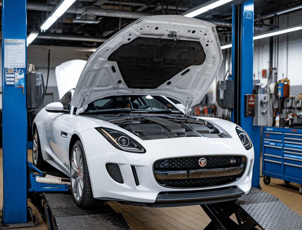 שיפוץ או החלפת גיר ליגואר F-Type