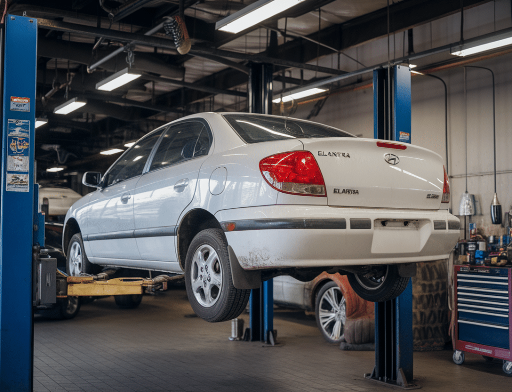 שיפוץ או החלפת גיר ליונדאי אלנטרה (2001-2007)