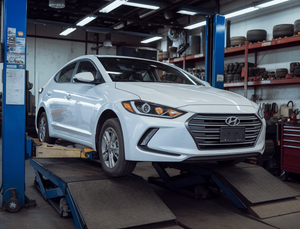 שיפוץ או החלפת גיר ליונדאי אלנטרה (2016 ואילך)