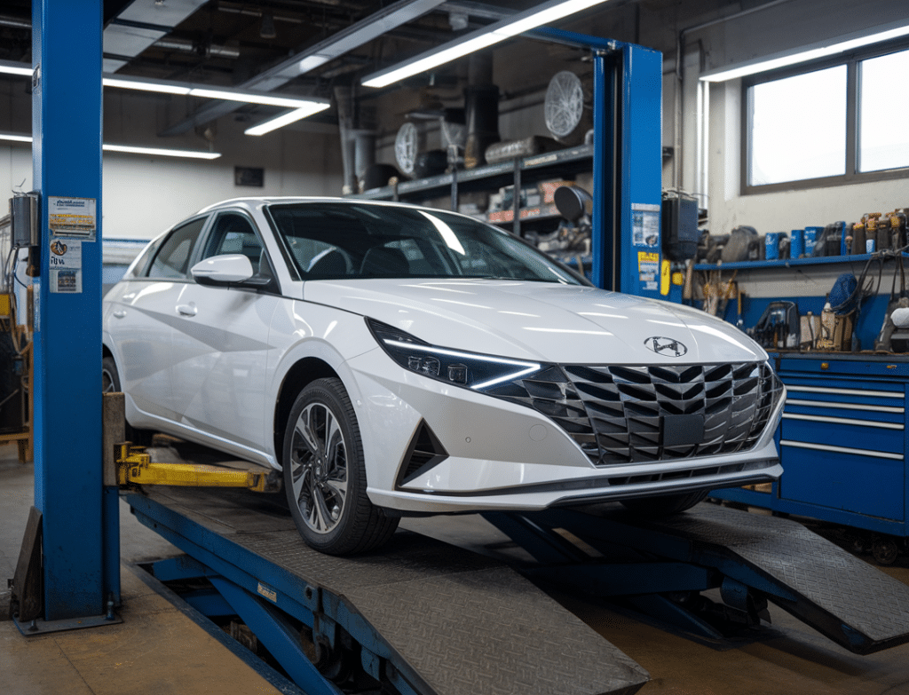 שיפוץ או החלפת גיר ליונדאי אלנטרה הייבריד (2021 ואילך)