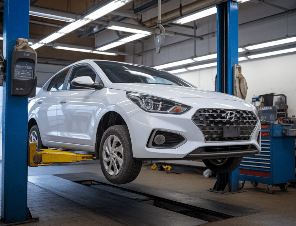 שיפוץ או החלפת גיר ליונדאי אקסנט i25 החדשה (2019 ואילך)