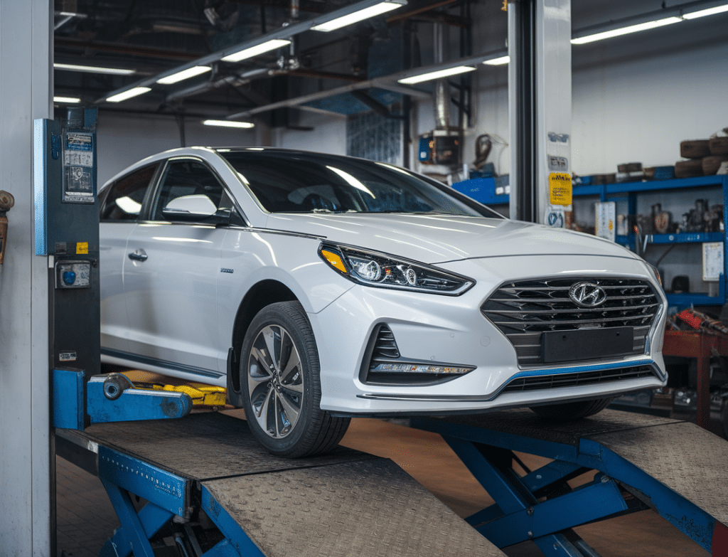 שיפוץ או החלפת גיר ליונדאי סונטה הייבריד