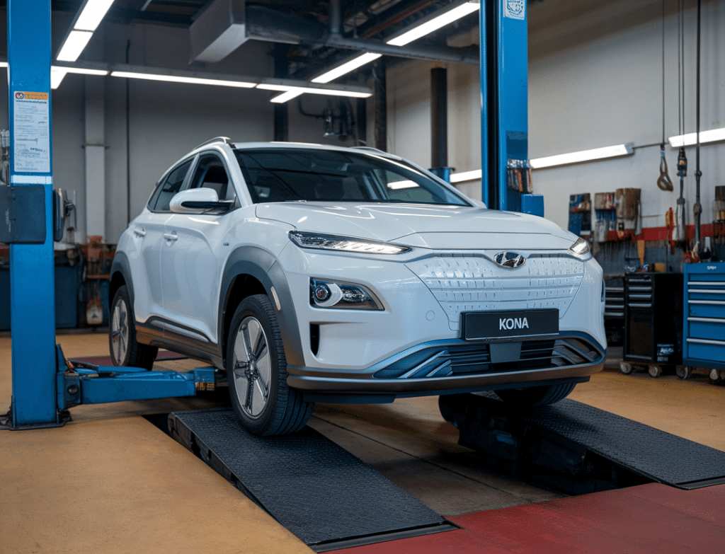 שיפוץ או החלפת גיר ליונדאי קונה EV