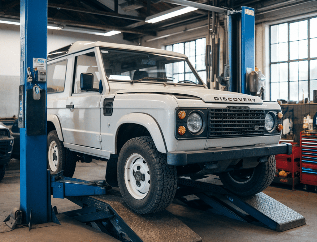 שיפוץ או החלפת גיר ללנד רובר דיסקברי 1