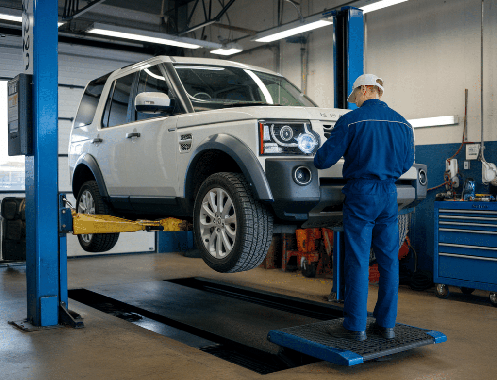 שיפוץ או החלפת גיר ללנד רובר דיסקברי 2