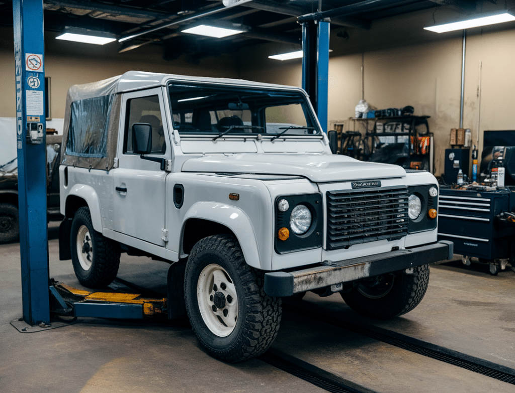 שיפוץ או החלפת גיר ללנד רובר פרילנדר 1