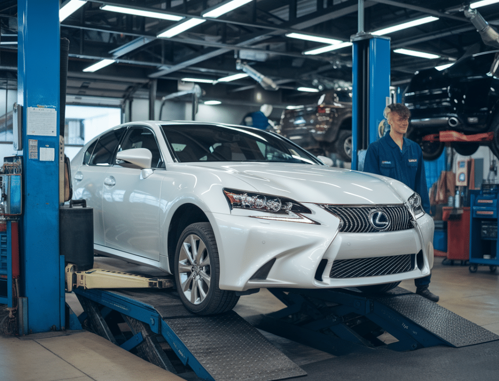 שיפוץ או החלפת גיר ללקסוס GS250