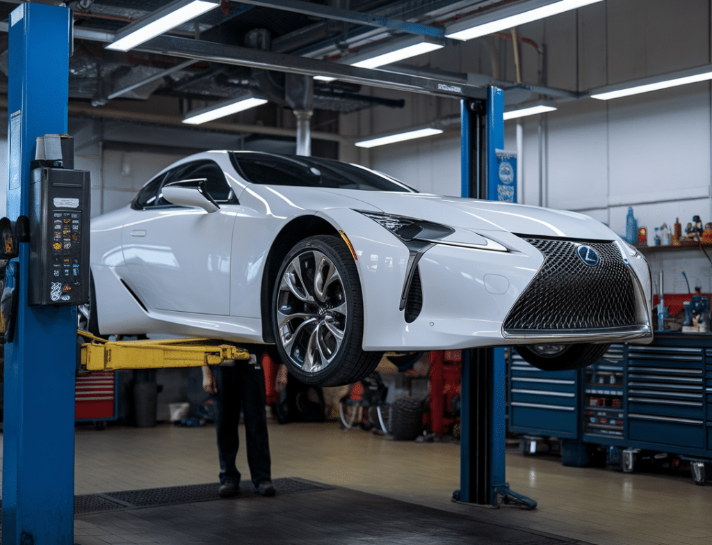 שיפוץ או החלפת גיר ללקסוס LC500