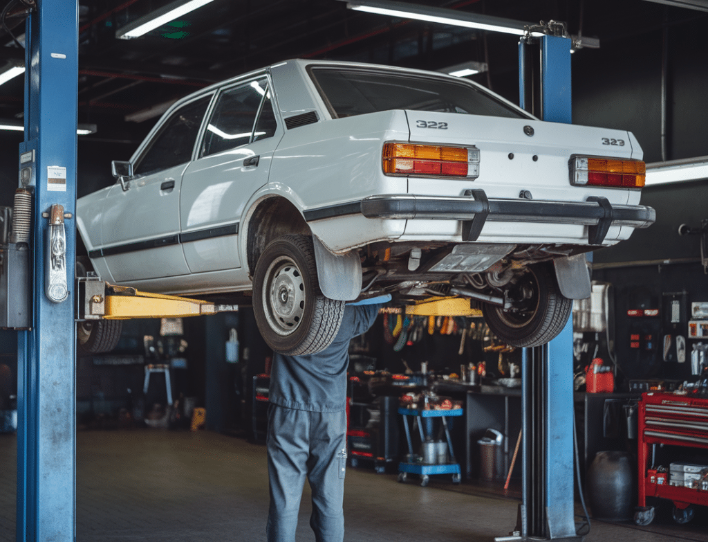 שיפוץ או החלפת גיר למאזדה 323