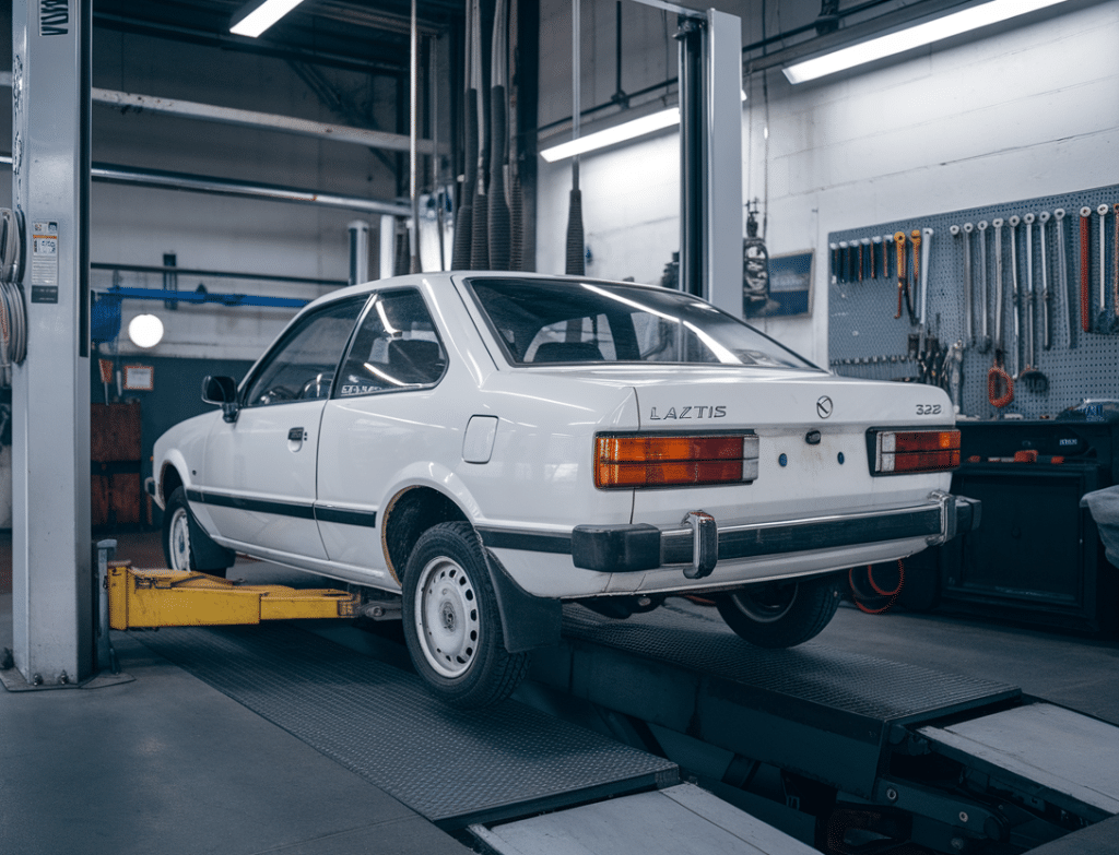 שיפוץ או החלפת גיר למאזדה 323 לאנטיס